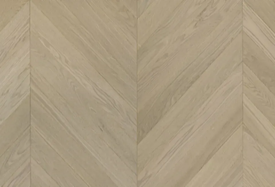 Паркетная доска ESTA Ясень Chevron Elegant Sandstone, изображение 1