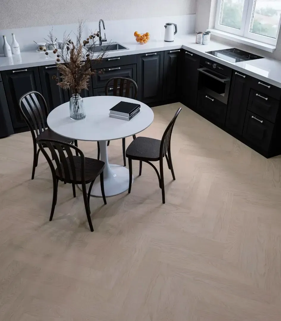 Паркетная доска ESTA Дуб HB Indigo Elite Pearl 120/725, изображение 2